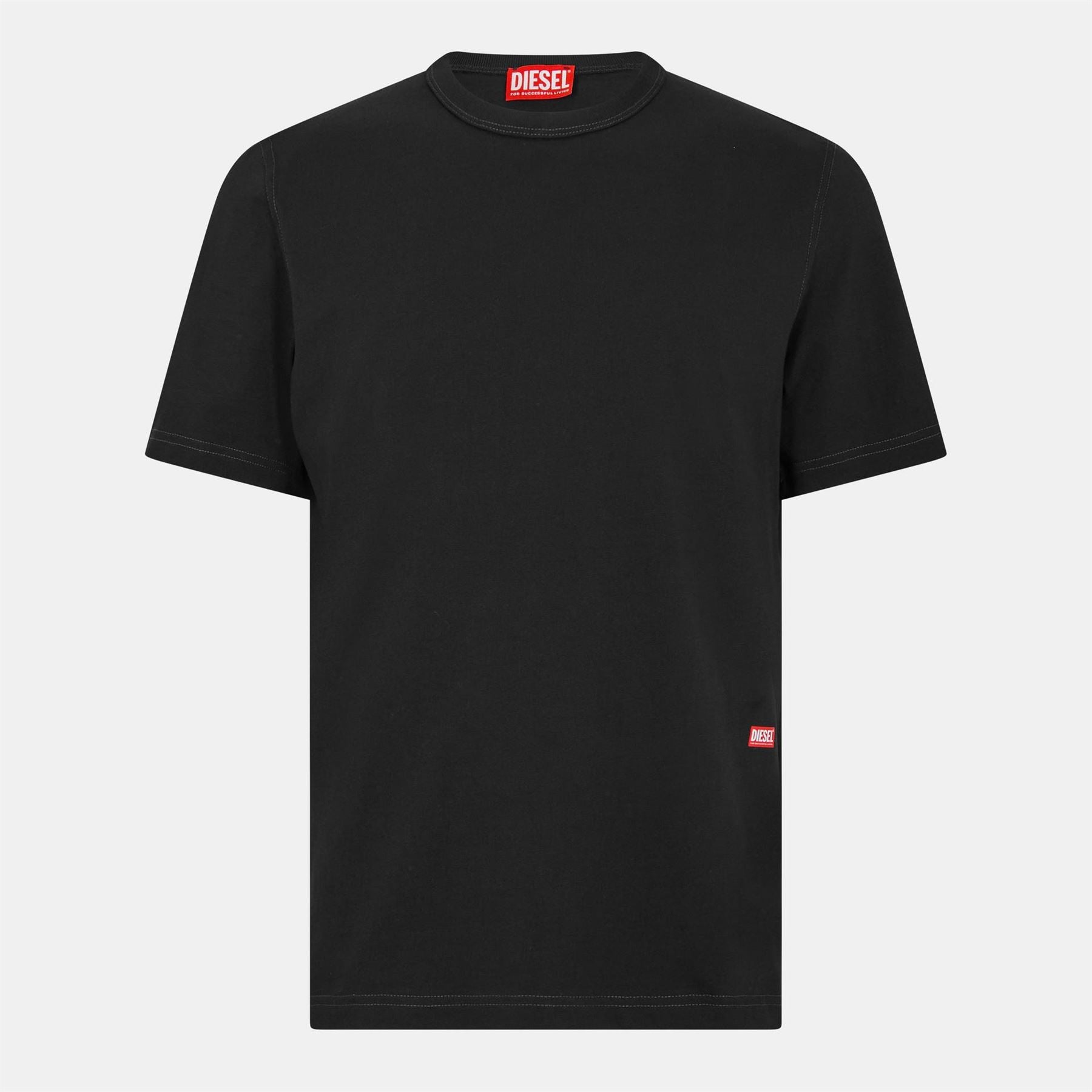 Diesel Regular Fit Crew Neck Short Sleeve T-Shirt