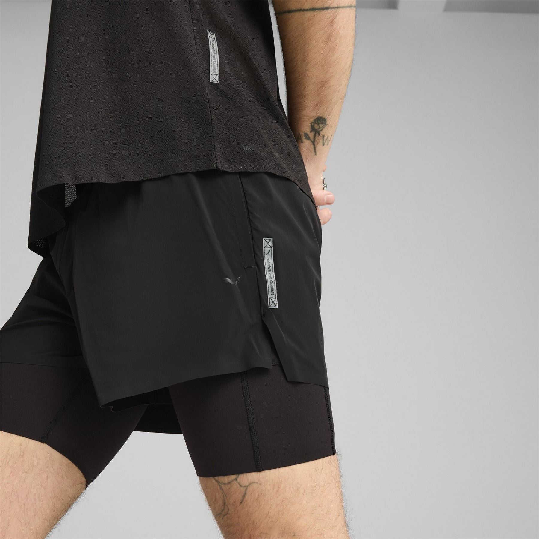 Puma Mens Sport Running Shorts Shorts