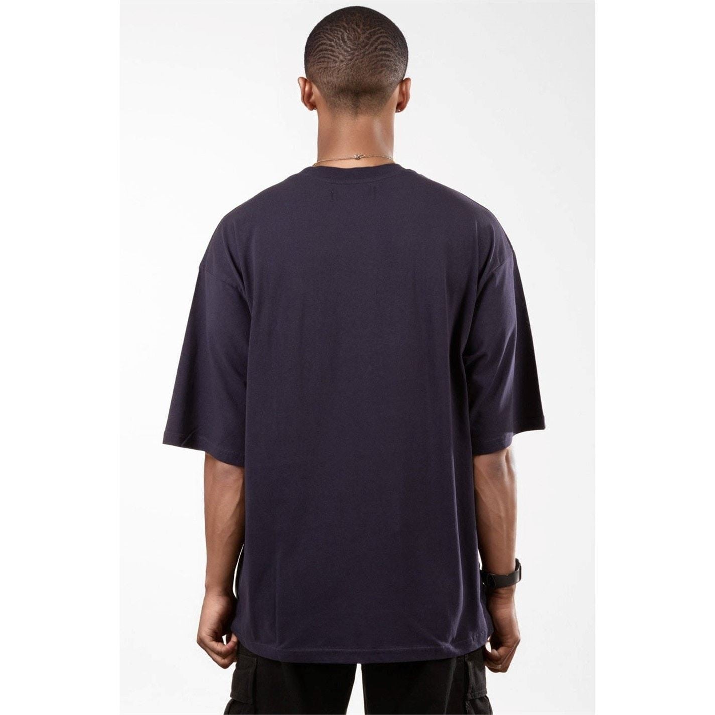 Hype Regular Fit Lettering Crew Neck T-Shirt