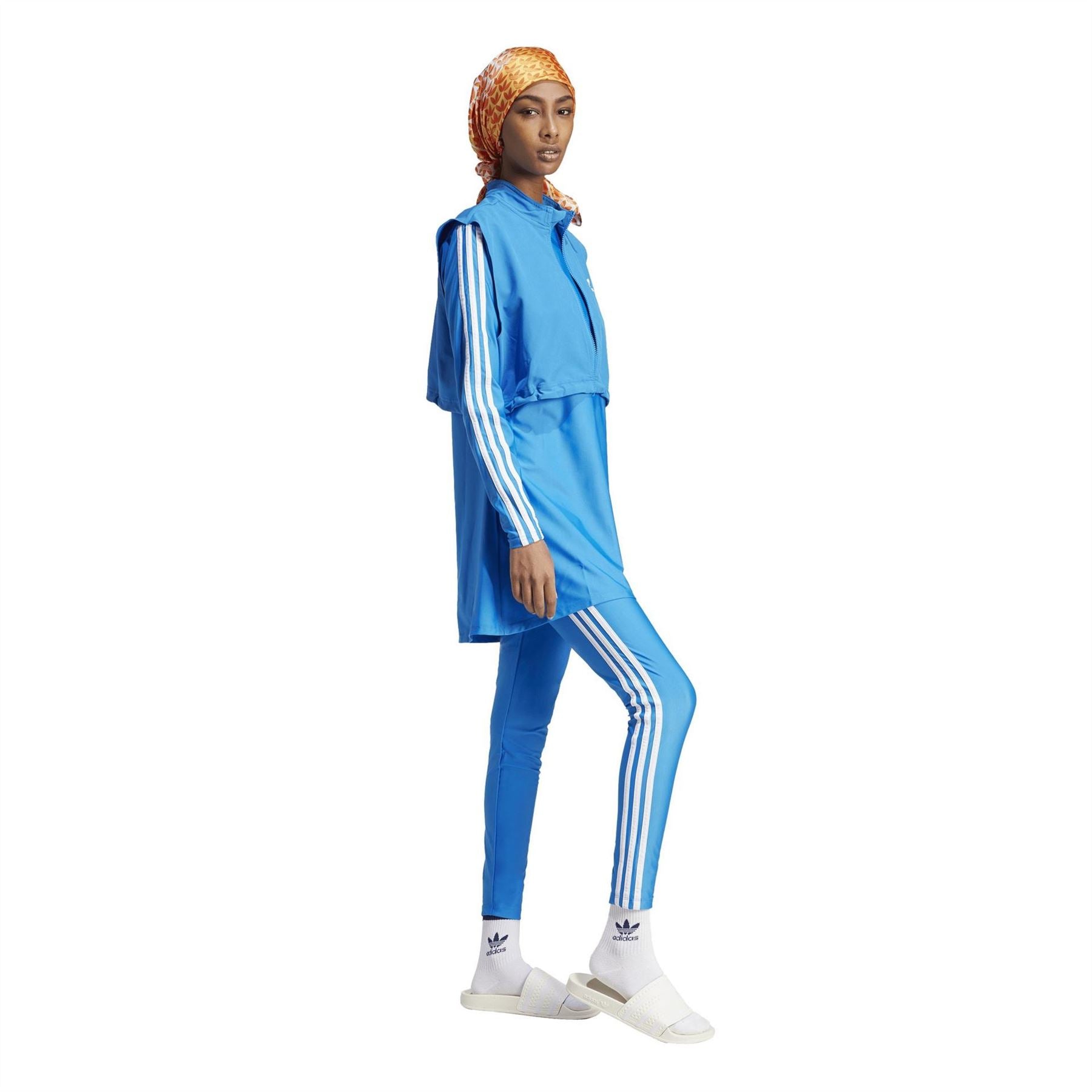 adidas Adicolor Three Stripes Patterned Burkini Set