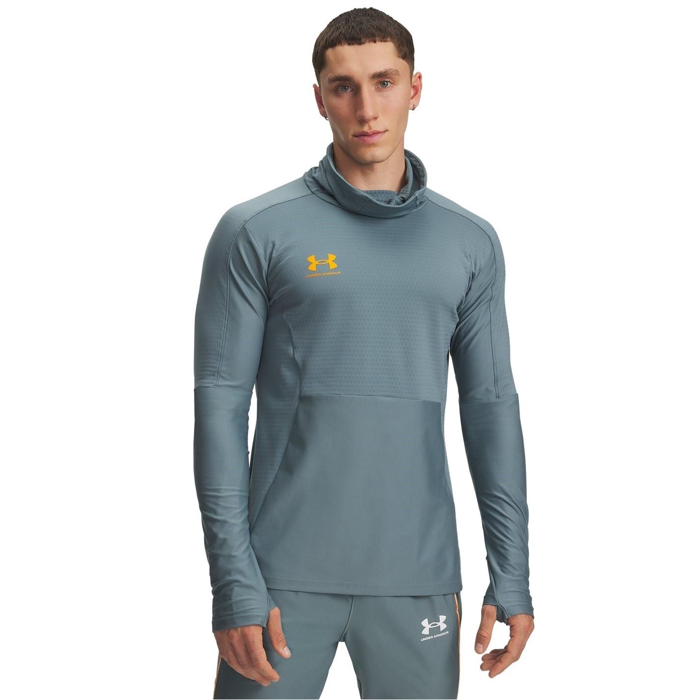 Under Armour Challenger Pro Slim Fit Funnel Neck Long Sleeve T-Shirt