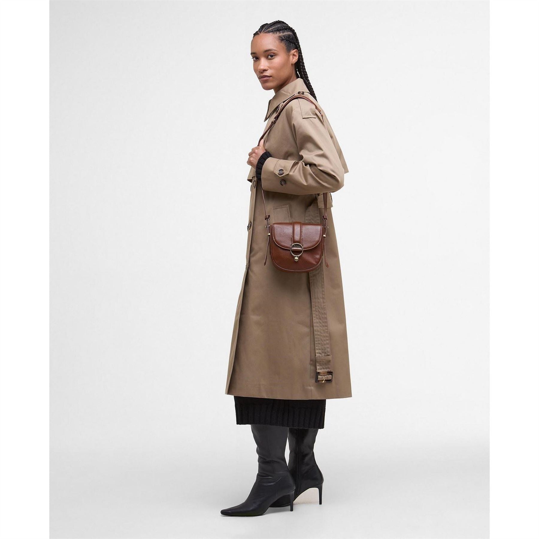 Barbour B.li Elm Leather Cross Body Bag