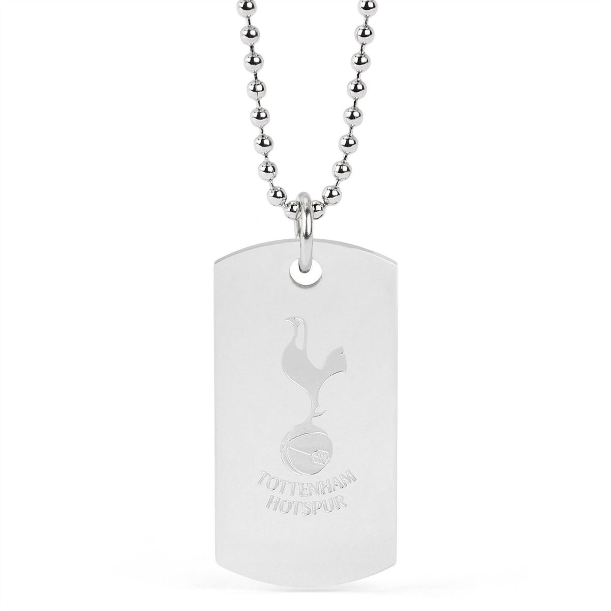 Team Officially Licensed Stainless Steel Dog Tag And Ball Chain