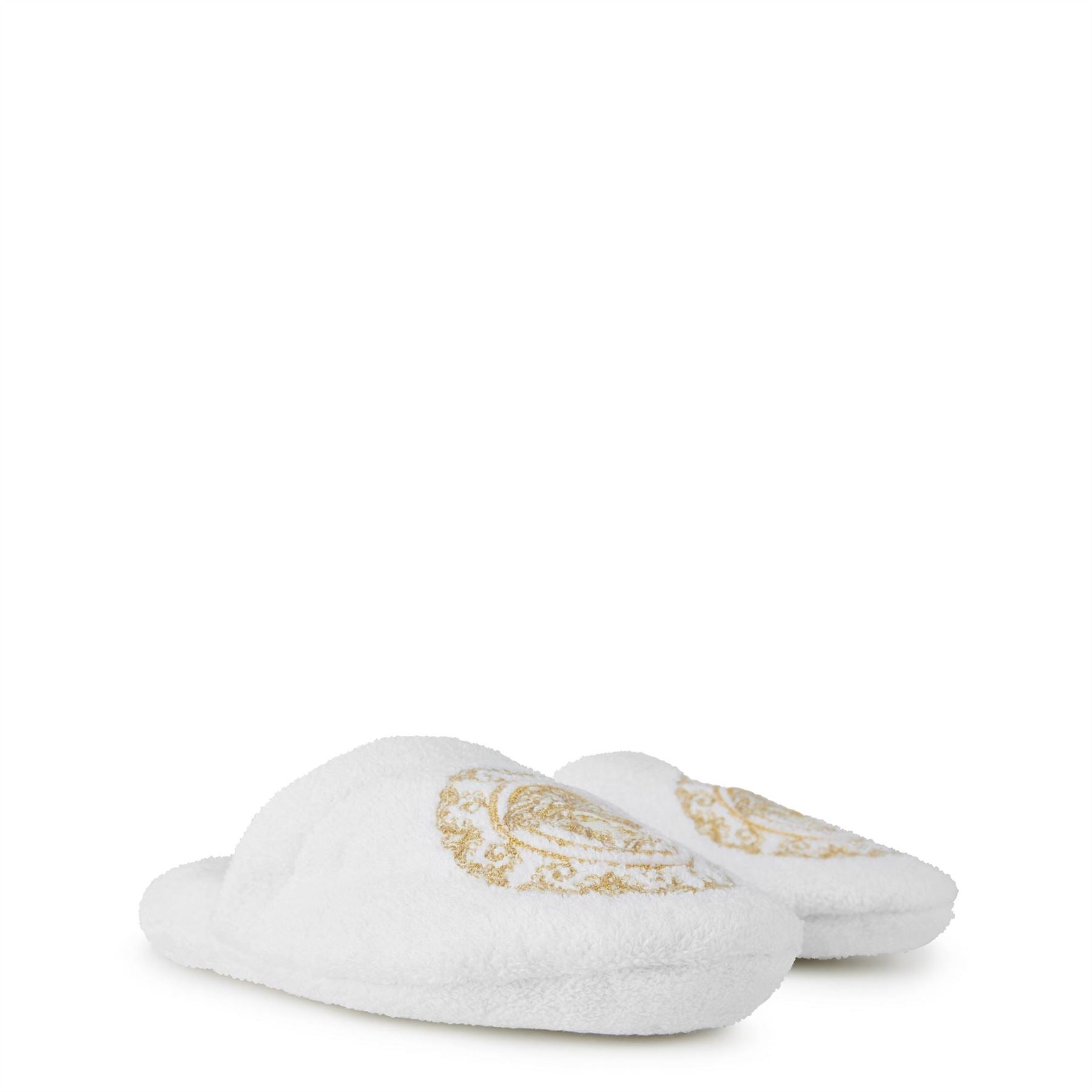 Versace Home Medusa Mules Flatform Slippers