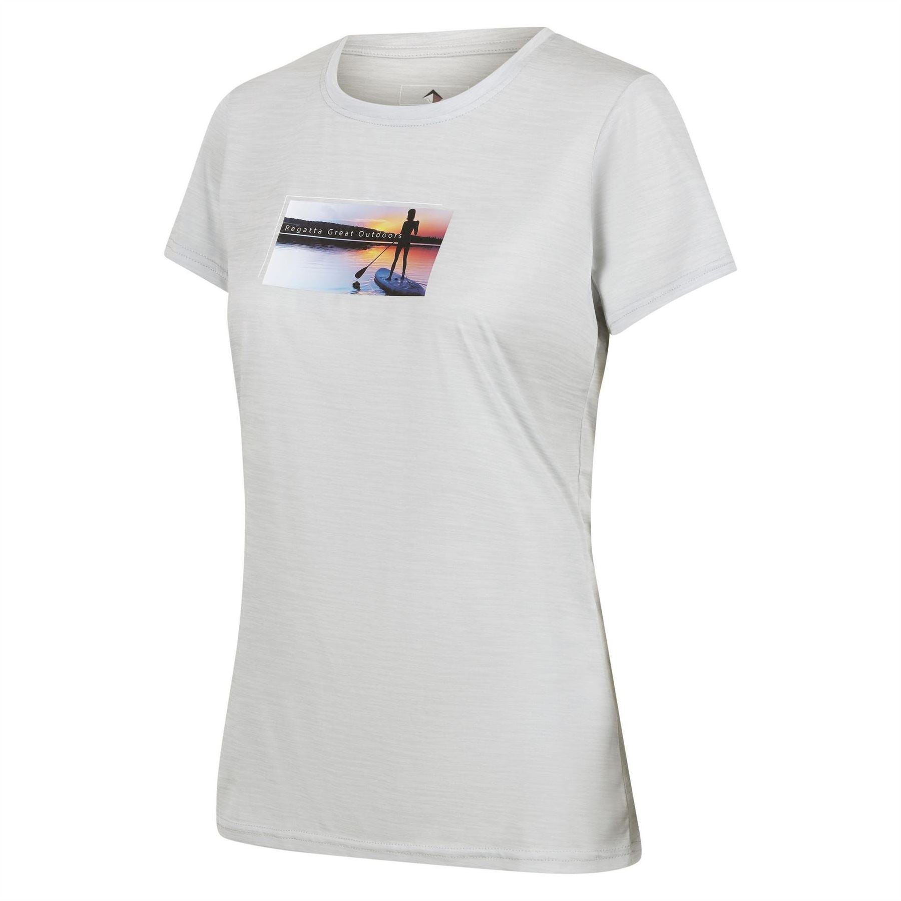 Regatta Fingal Graphic Crew Neck Short Sleeve Jersey T-Shirt