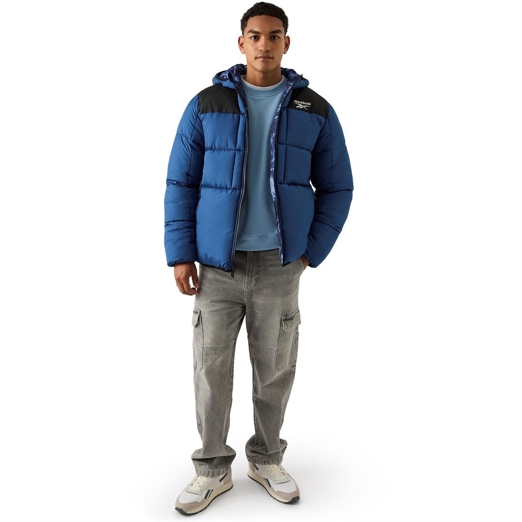 Reebok Revers Reversible Heavyweight Puffer Jacket
