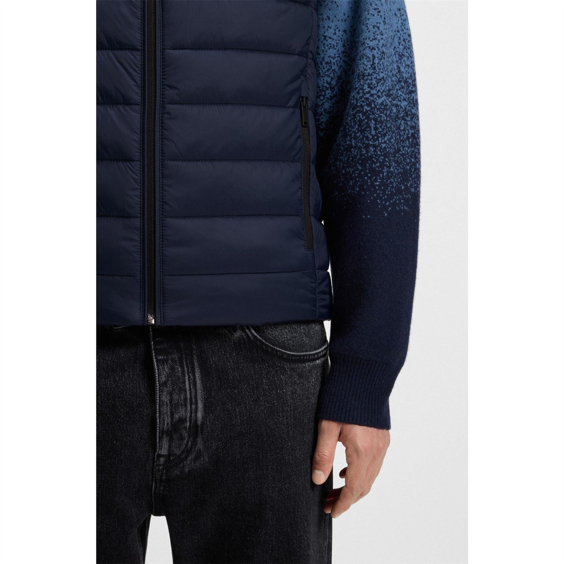 Boss BOSS ORANGE Padded Lightweight Gilet   Tailored Fit (Odeno)
