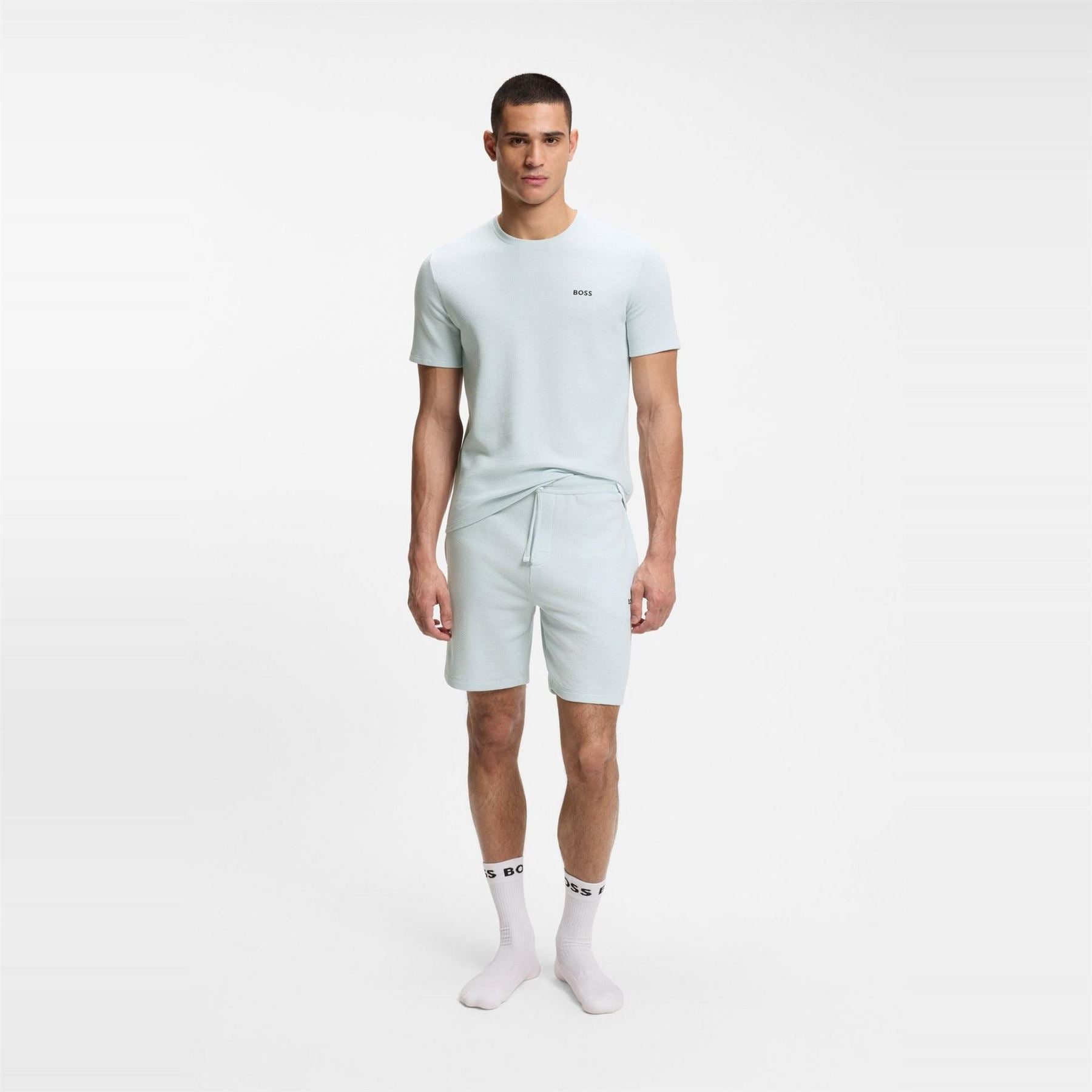 Boss BOSS Bodywear Waffle Soft Texture Shorts