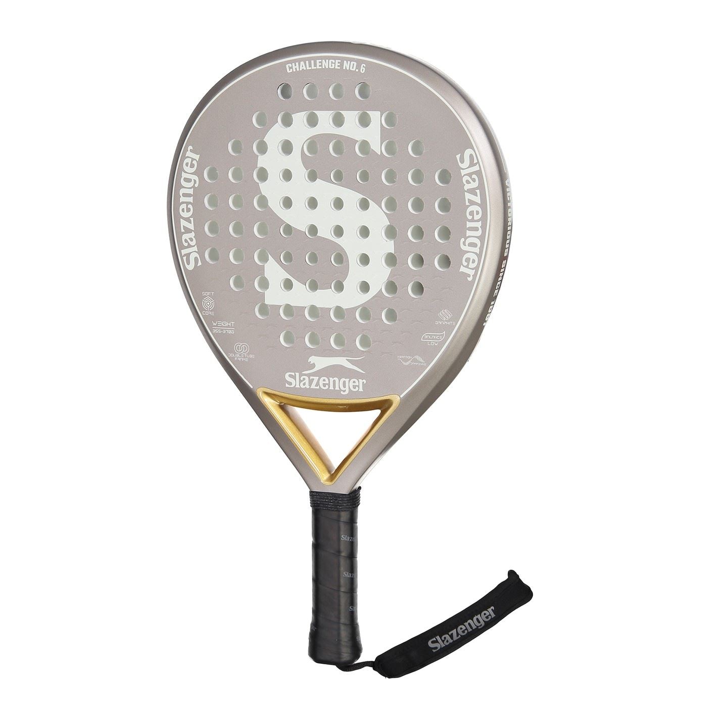 Slazenger Challenge 6 Round Padel Racket Adults