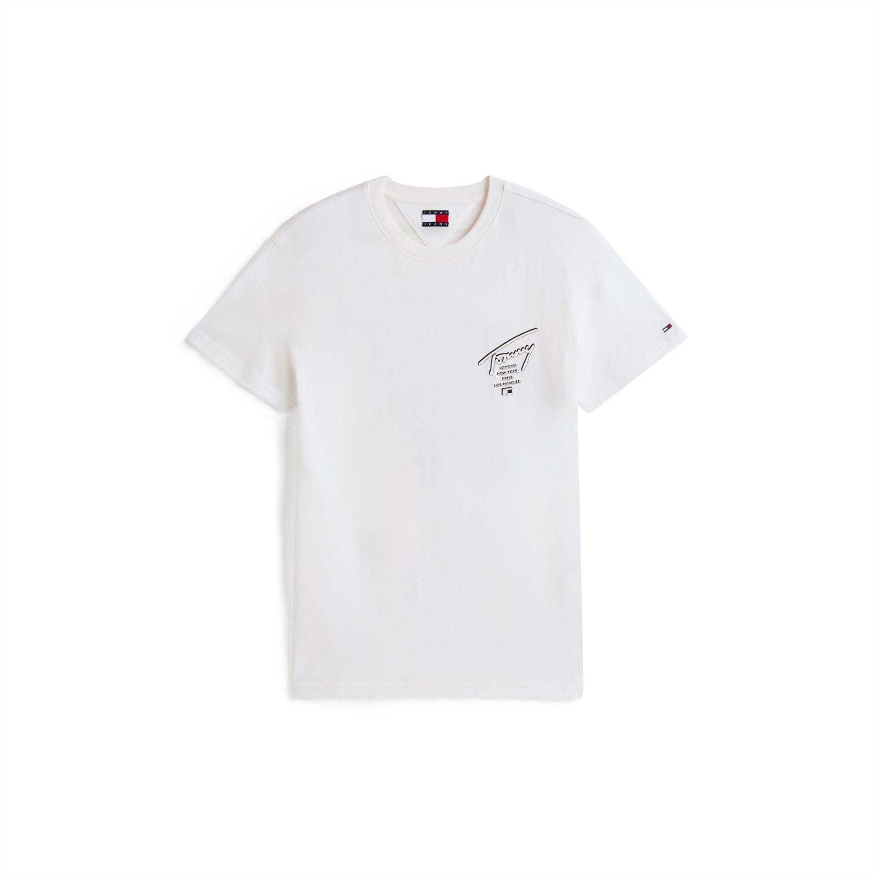 Tommy Jeans Flag Logo T-Shirt