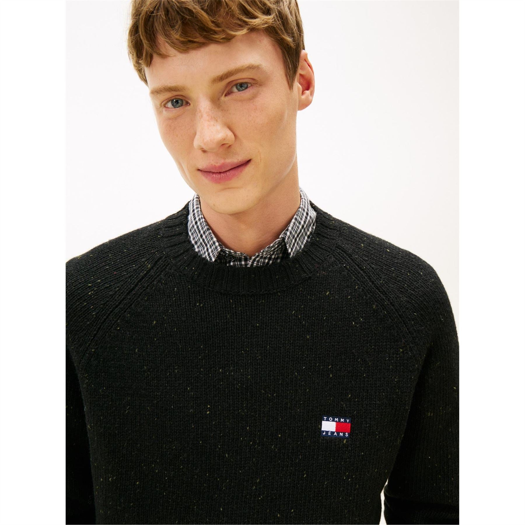 Tommy Jeans Badge Crew Knit Sn61