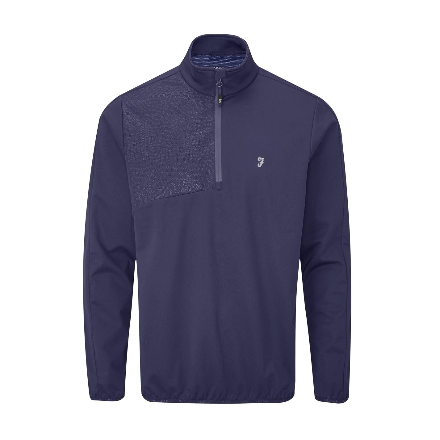 Farah Abbott Half Zip Mock Neck Training Jacket