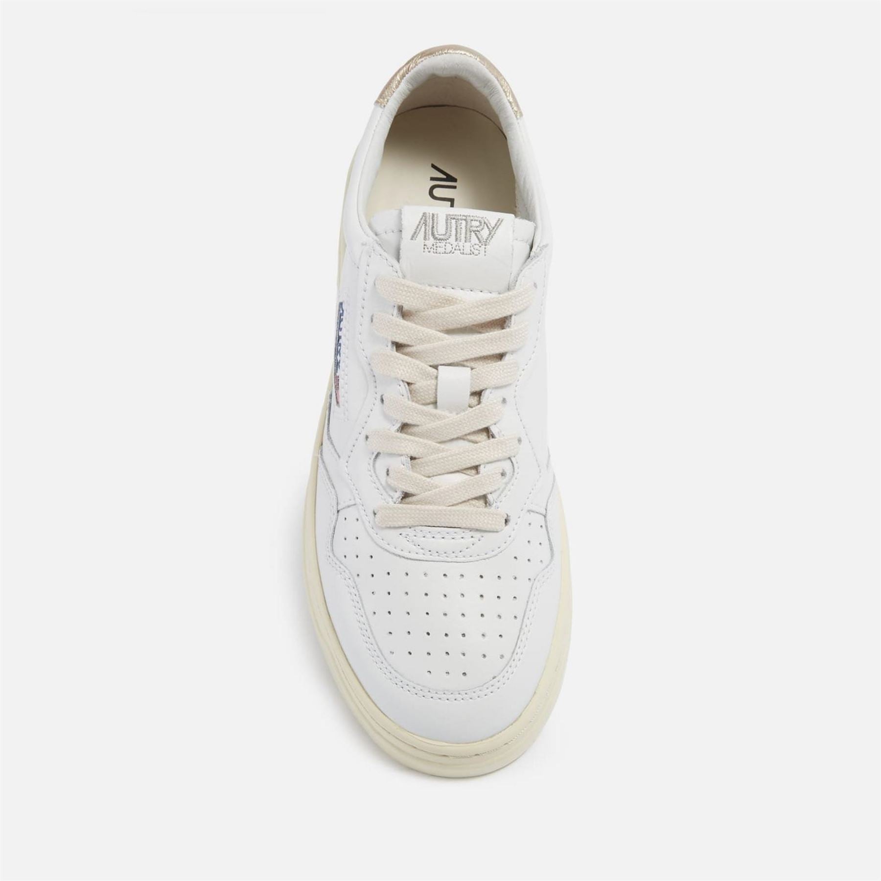Autry Leather Court Trainers