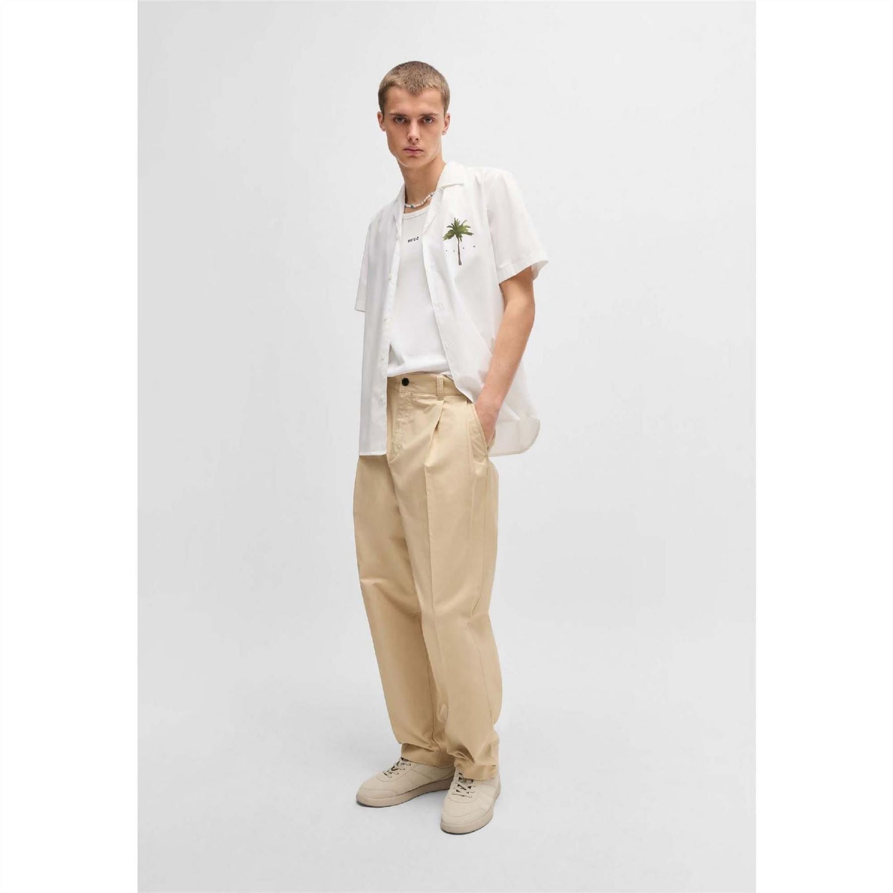 Hugo Relaxed Fit Trousers