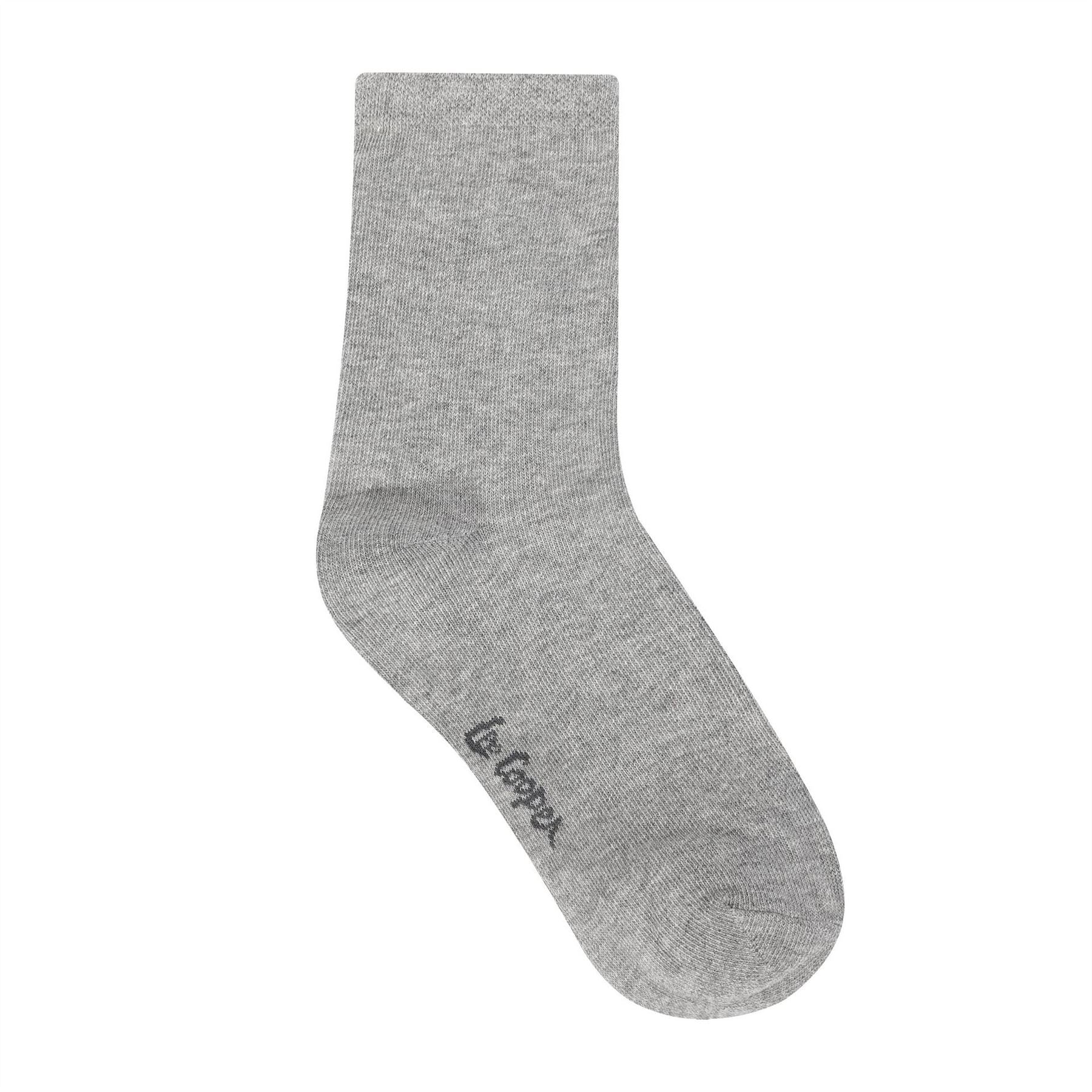Lee Cooper Back To School Quarter Socks 10pk Infant
