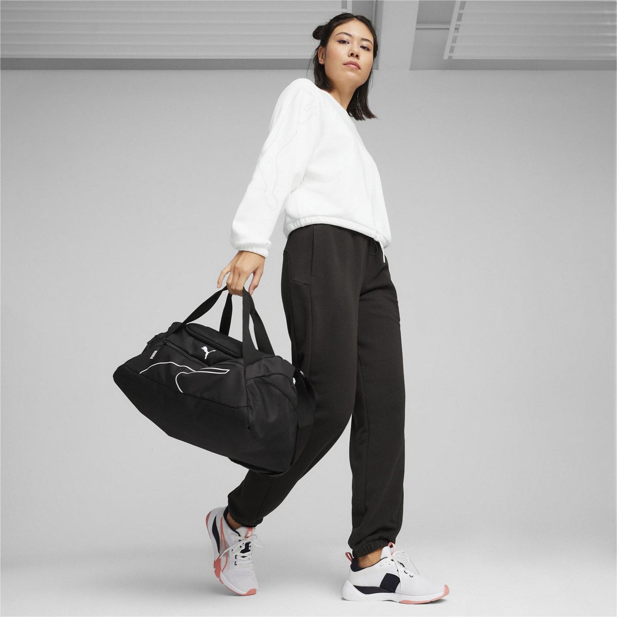 Puma Fundamentals Duffle Bag with Double Handle