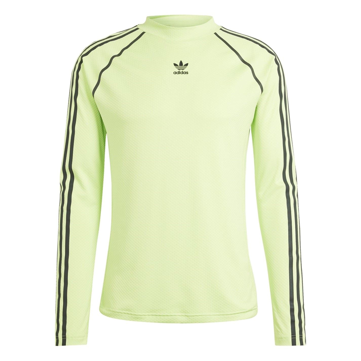 adidas Originals Compression Fit Raglan Sleeve Crew Neck T-Shirt