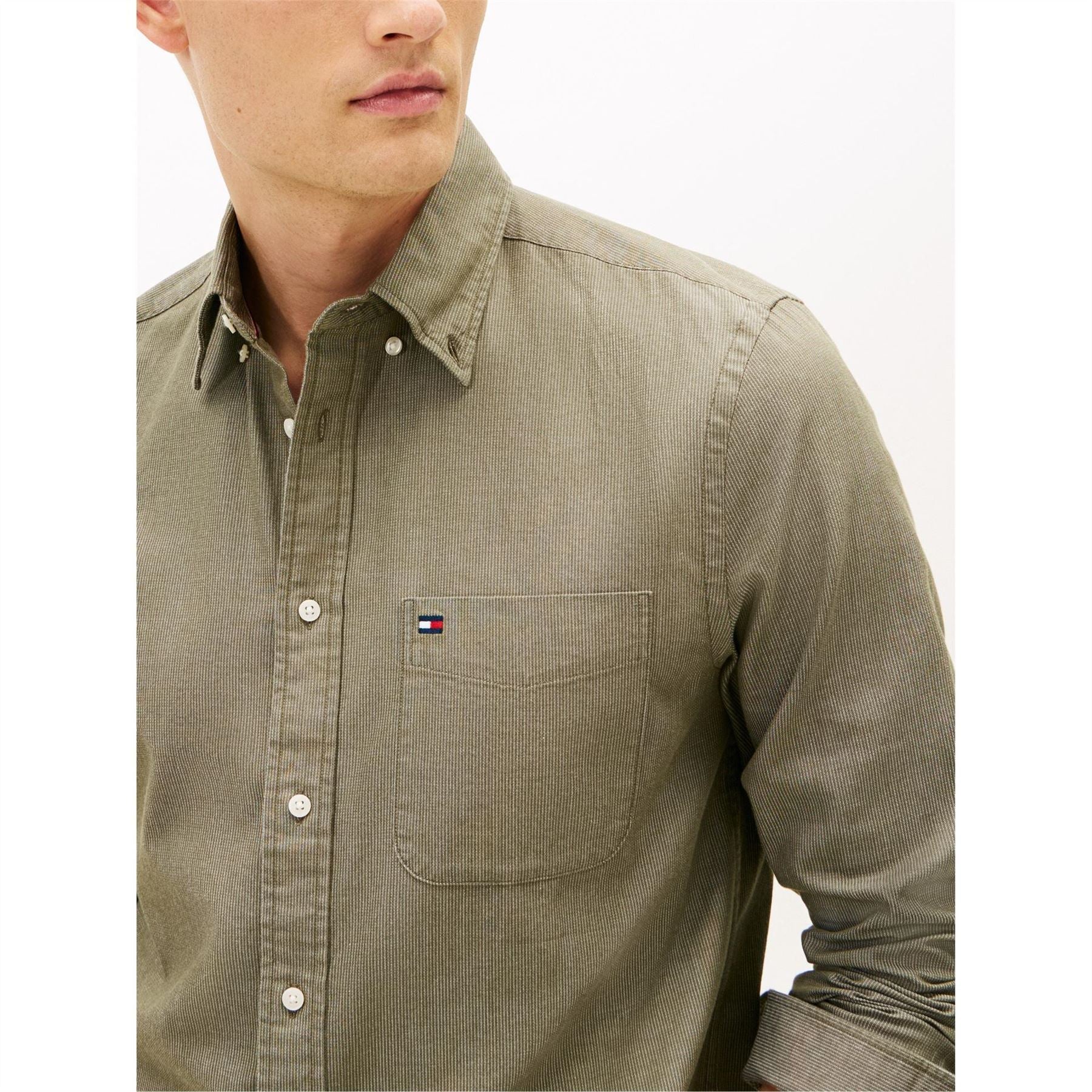Tommy Hilfiger Bedford Long Sleeve Button Down Collar Shirt
