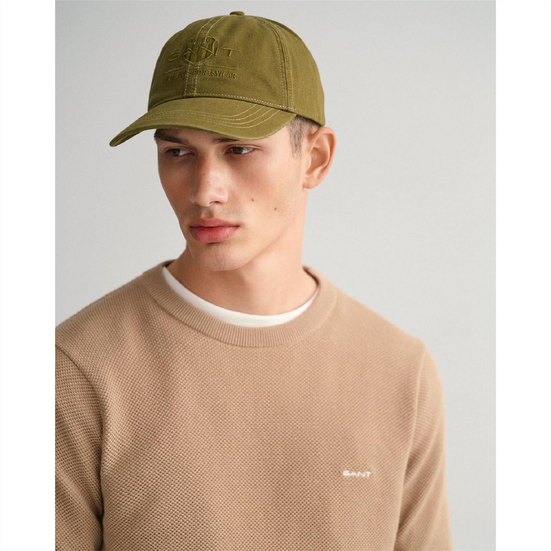 Gant Cotton Piqué Crewneck Sweater