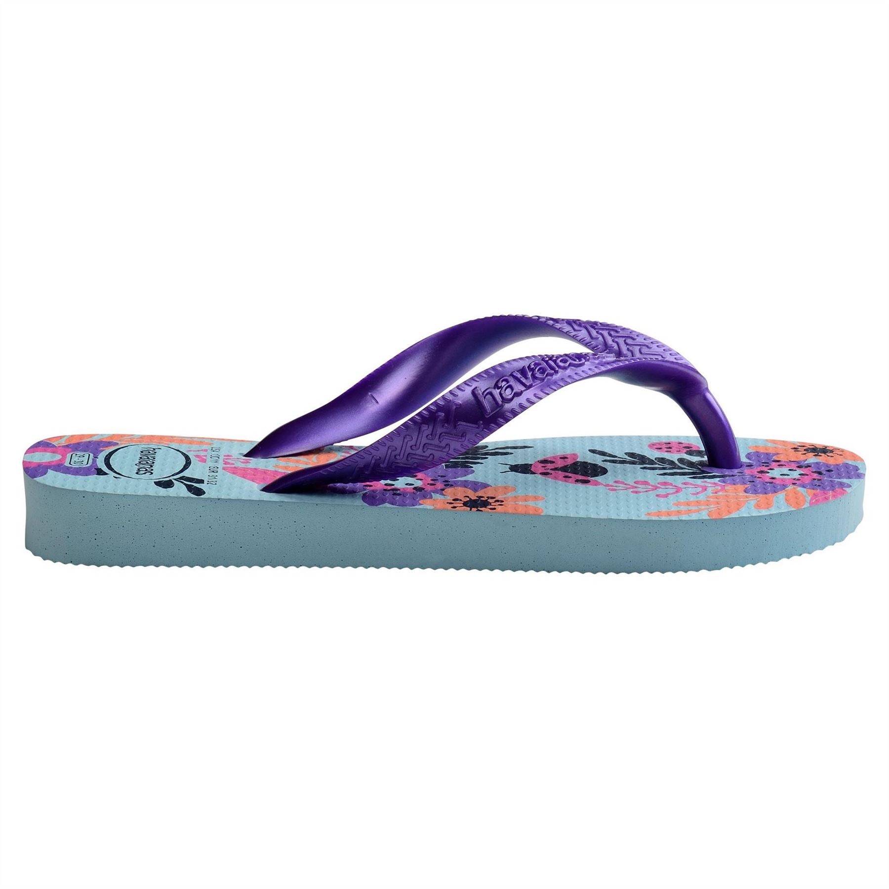 Havaianas Kids Flores Beige Flip Flops