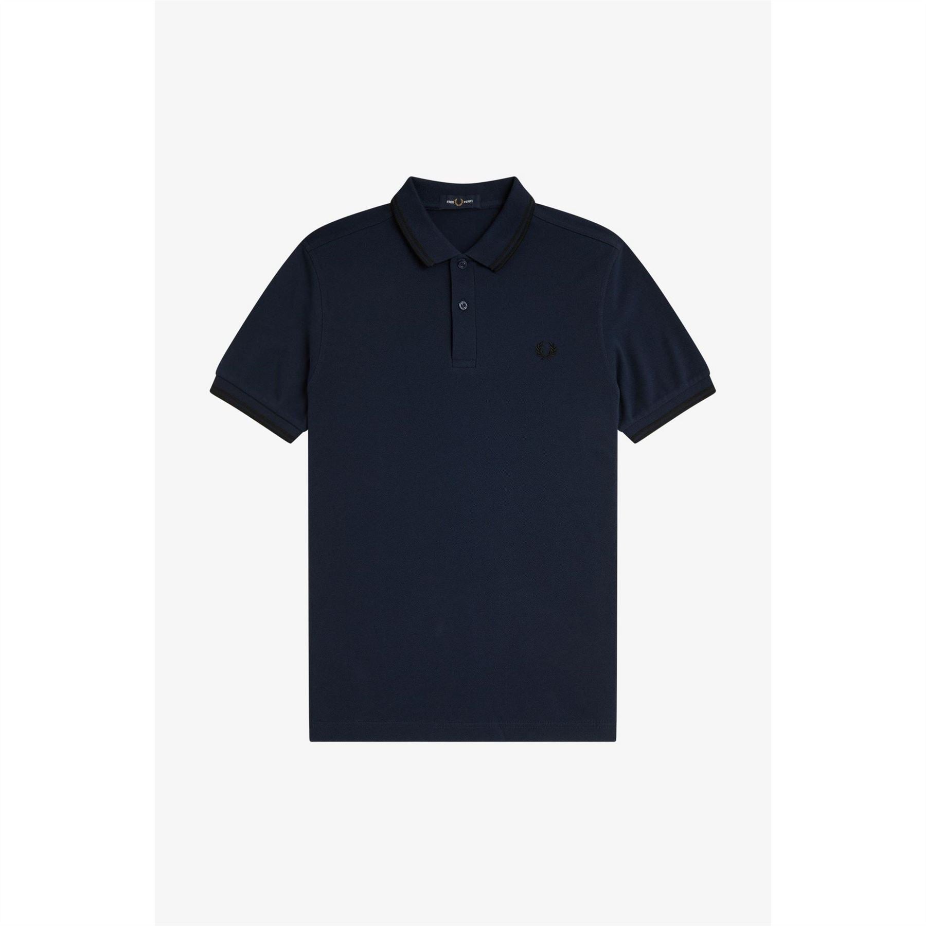 Fred Perry Sleeve Twin Tipped Polo Shirt