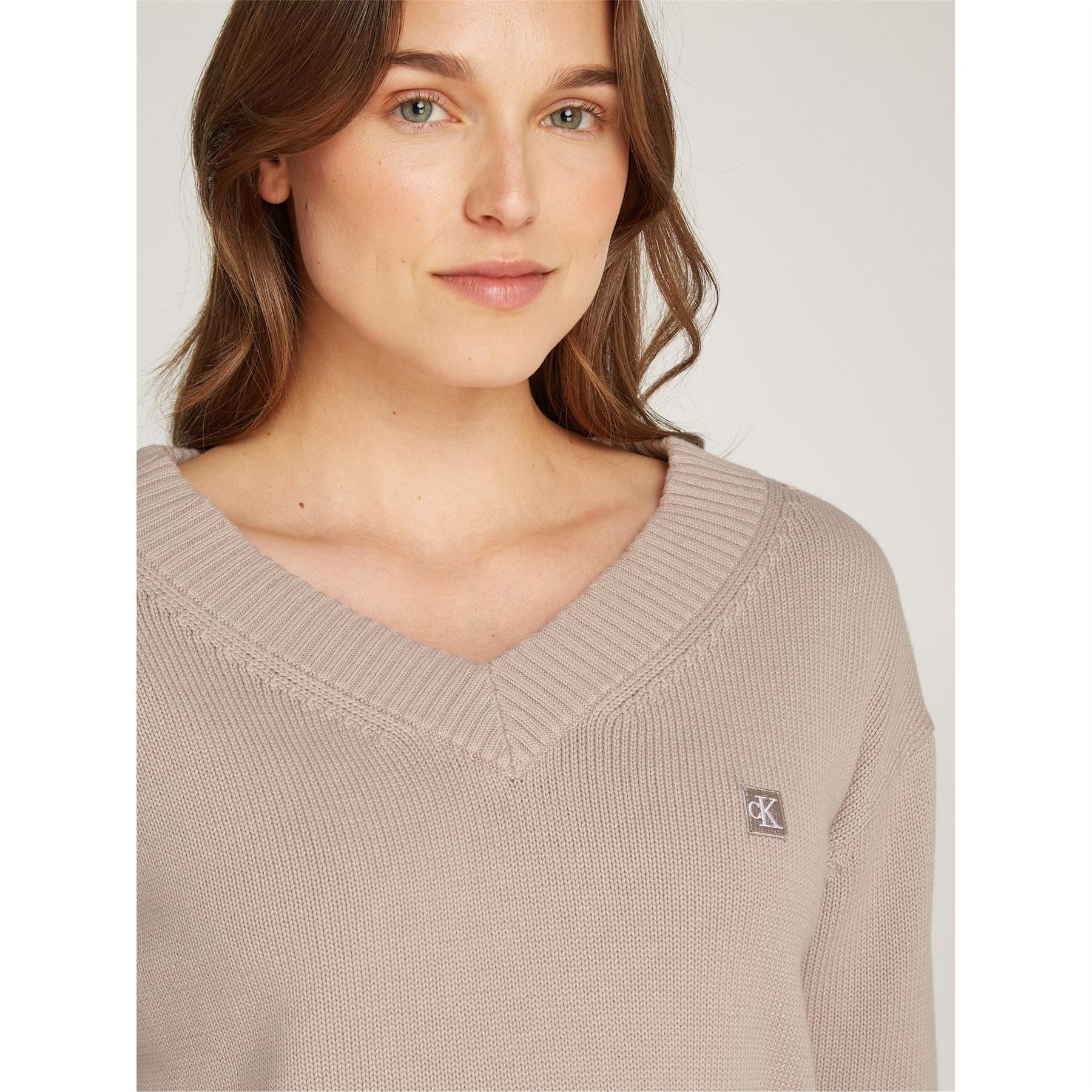 Calvin Klein Jeans  Neck Pullover Sweater