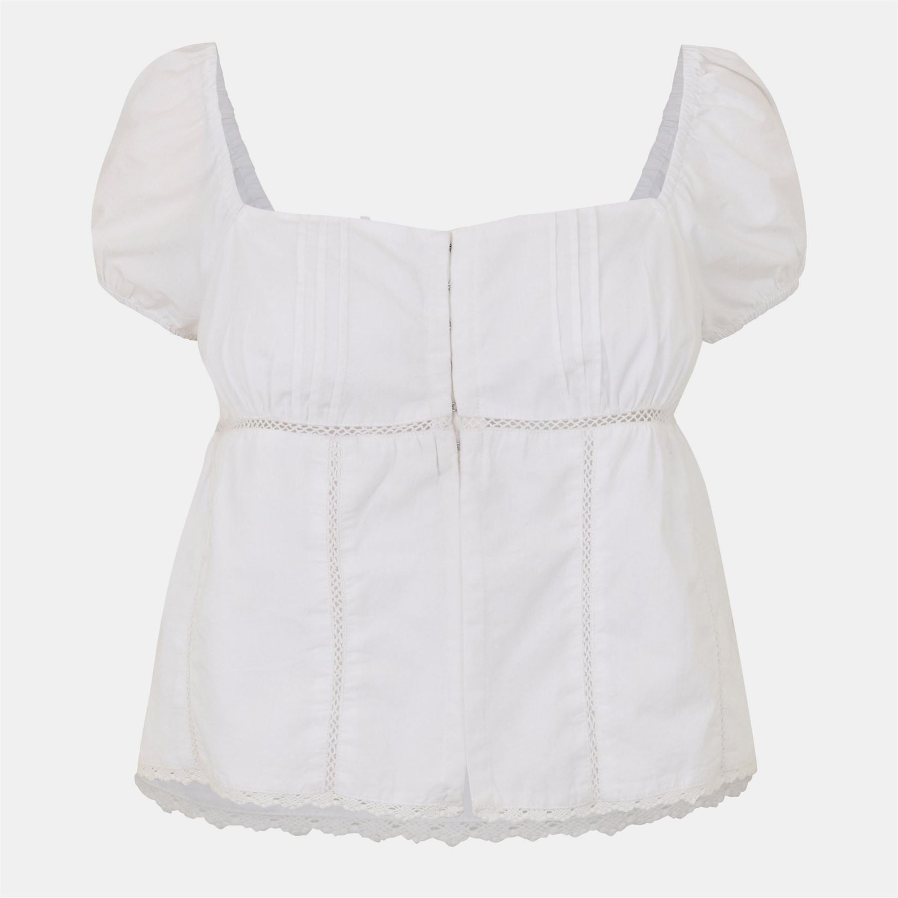 Jack Wills Tie Front Top