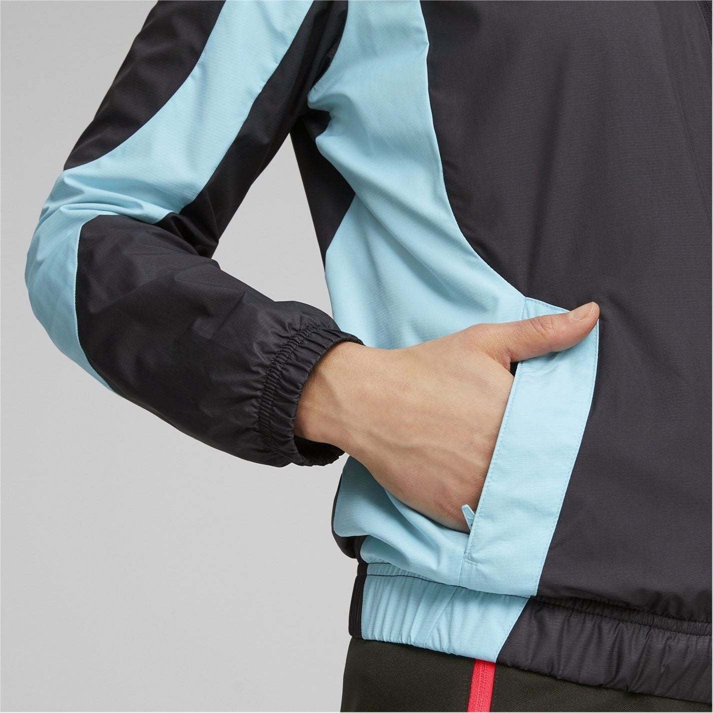 Puma Womens Mcfc Prematch Woven Anthem Jacket W Tracksuit Top