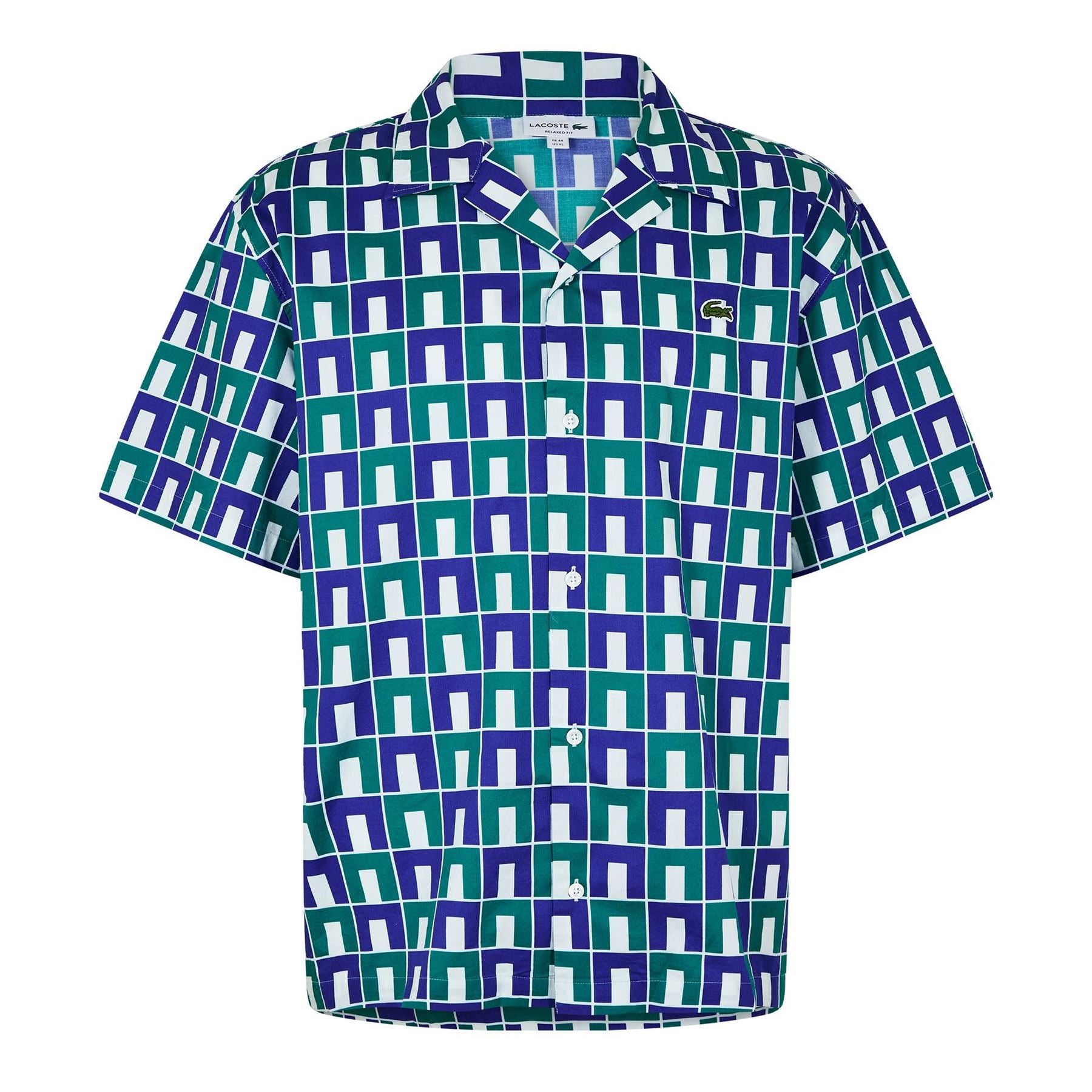 Lacoste Sleeved Monogram PrinT-Shirt