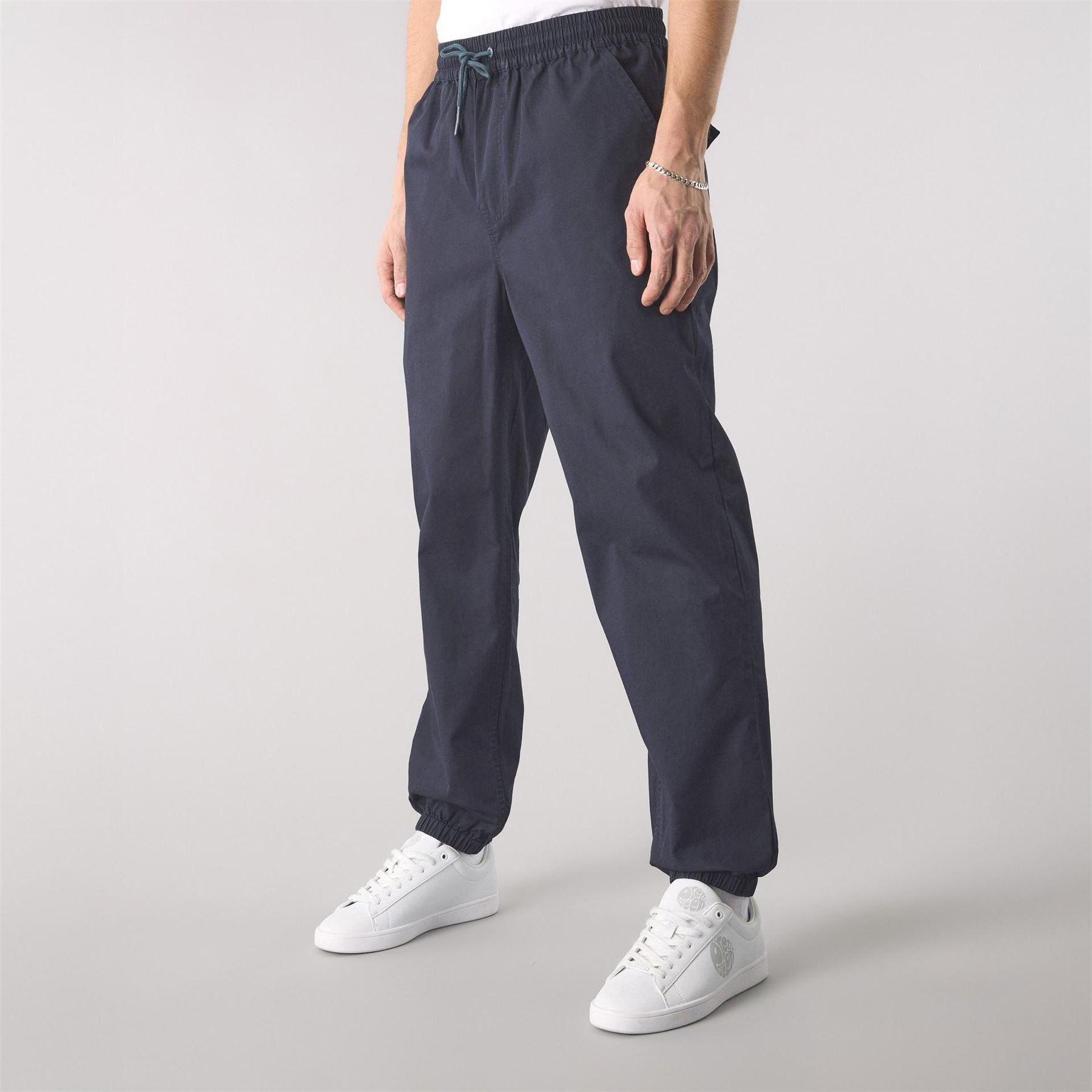 Pretty Green Straight Leg Elasticated Hem Joggers