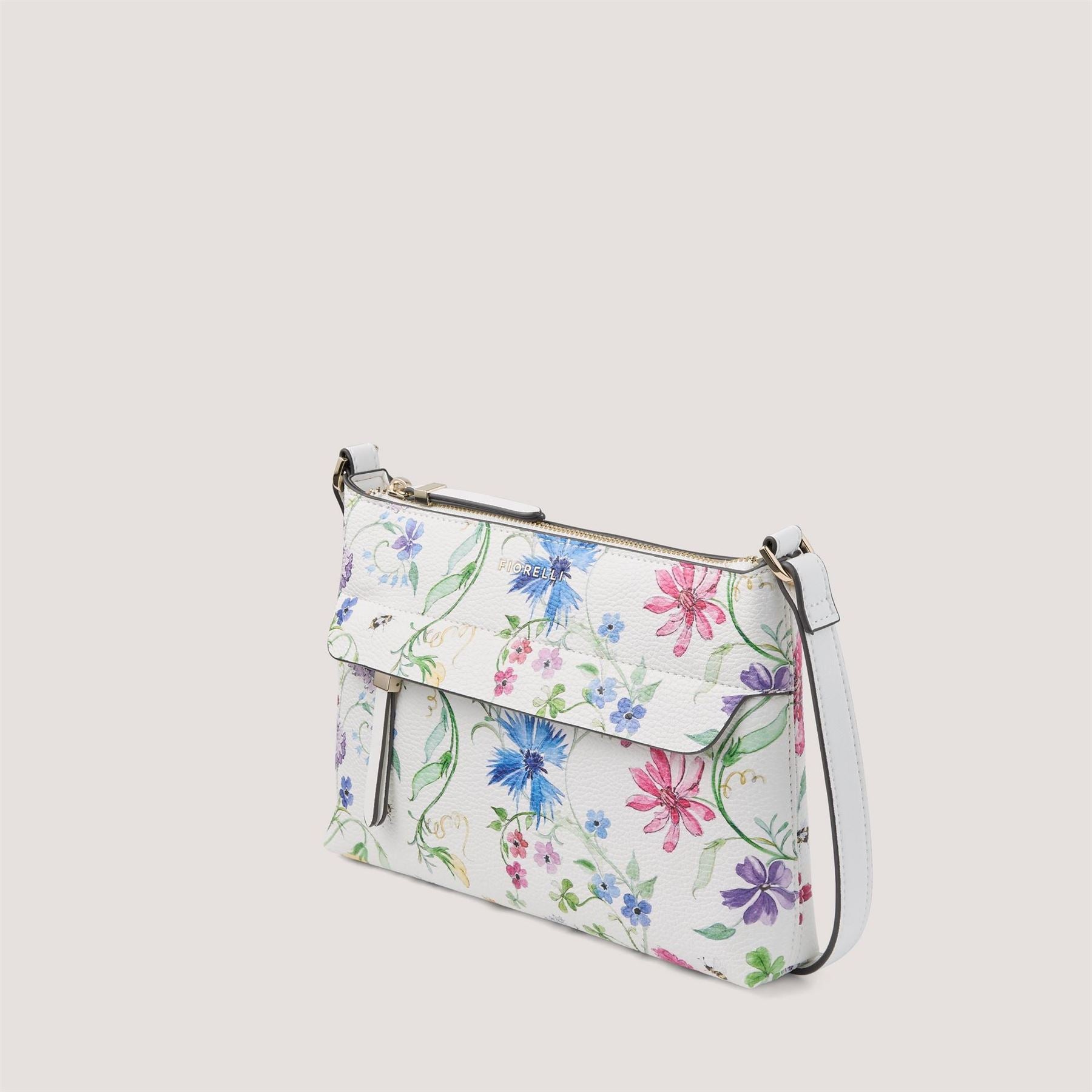 Fiorelli Crossbody Color Block Handbag with Detachable Strap