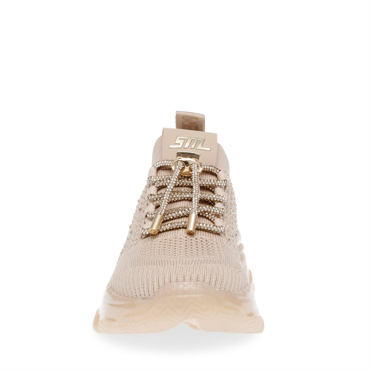 Steve Madden Textured Lace-Up Chunky Sneakers