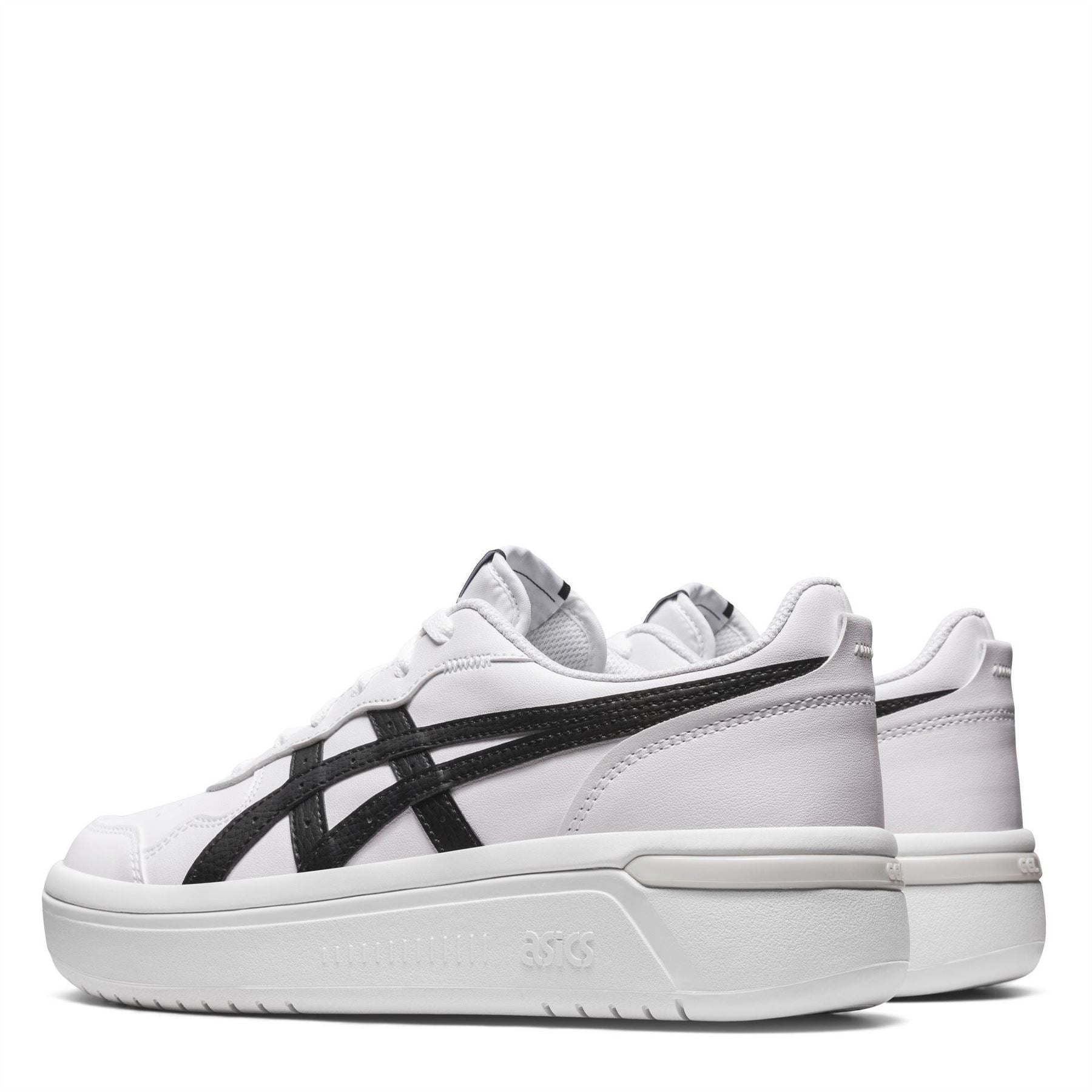 Asics Leather Lace Up Chunky Trainers