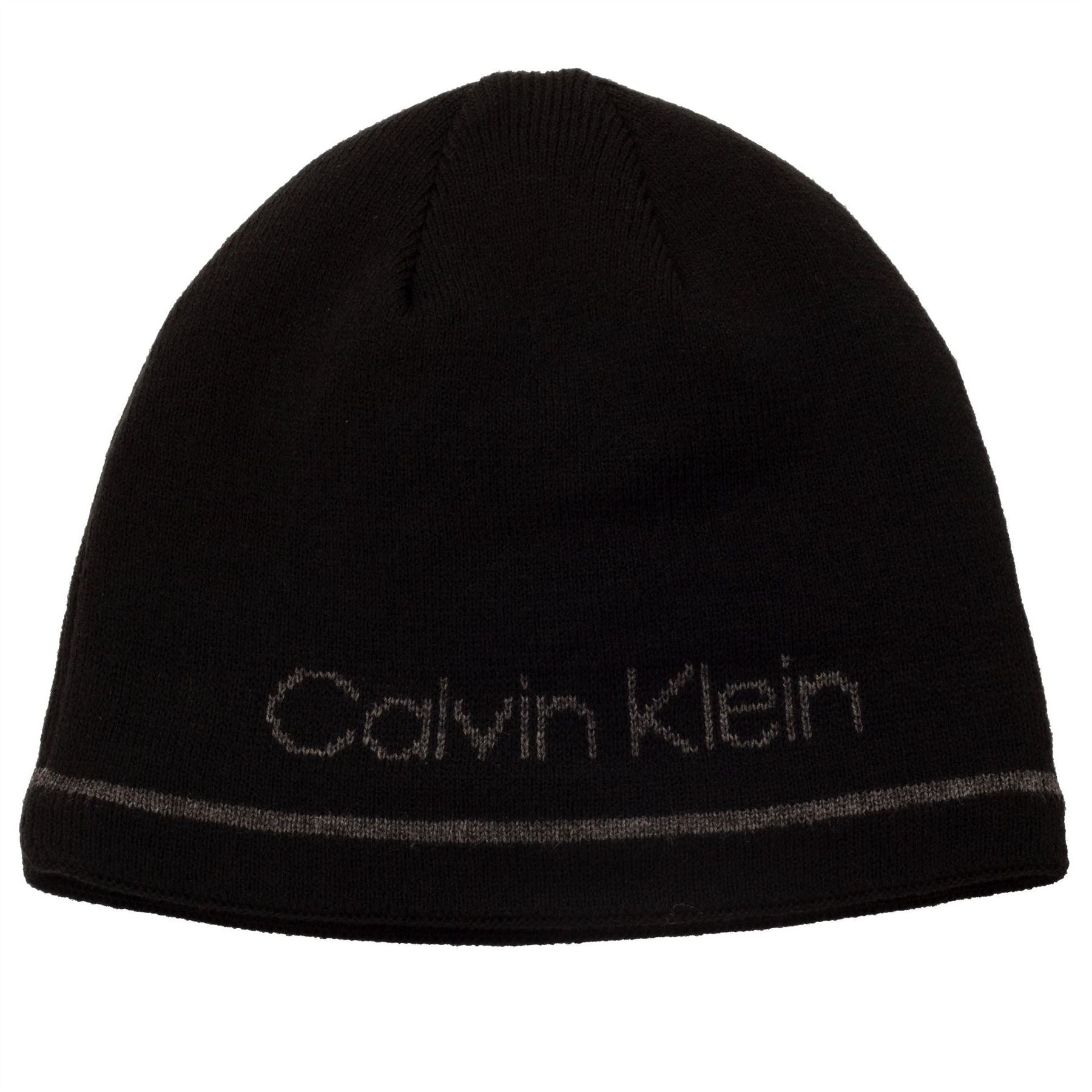 Calvin Klein Golf Lettering Reversible Beanie