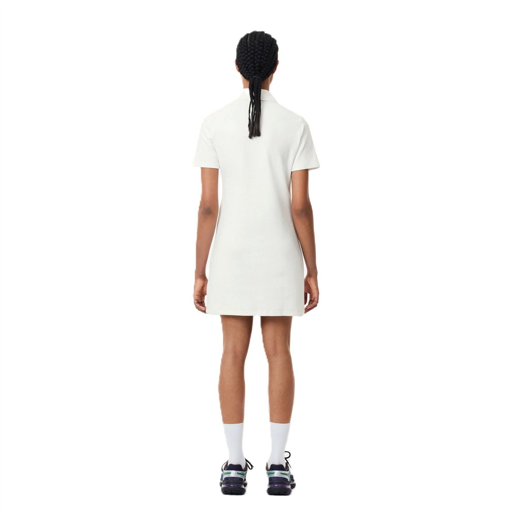 Lacoste Ef6922 Collared Neck Mini T-Shirt Dress