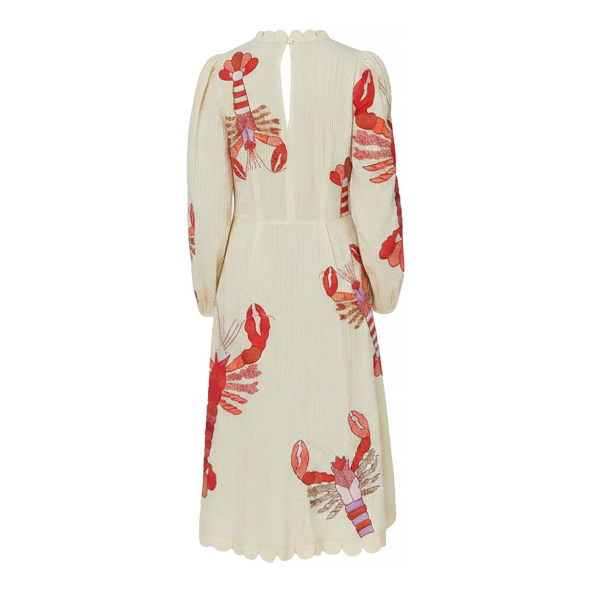 Stella Nova Nova Embroidered Midi Dress   Multicolour