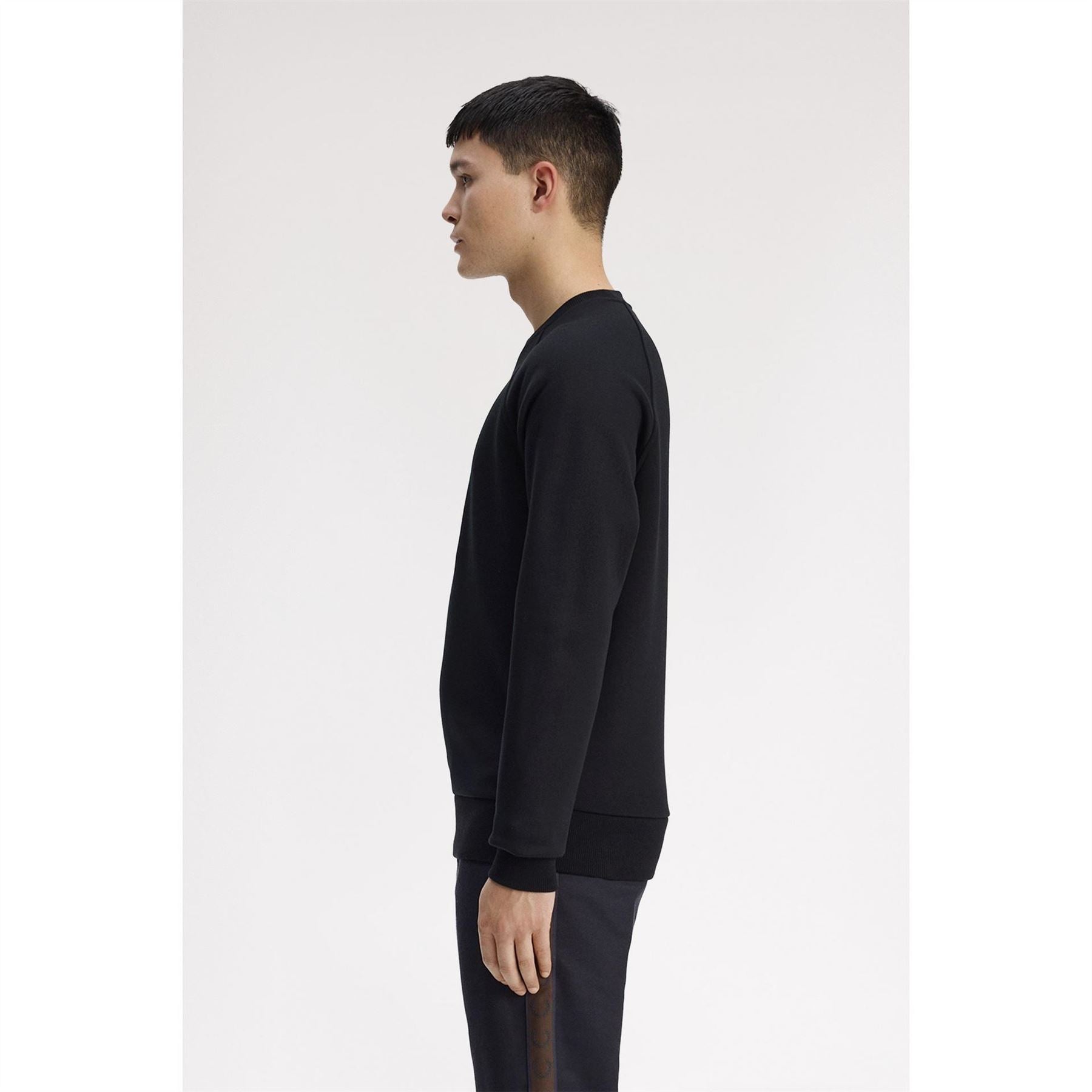 Fred Perry Mid Logo Crew Sweatshirt