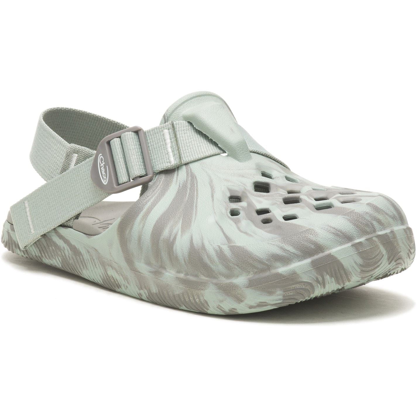 Chaco Chillos Stripe Patterned Shuv Clogs