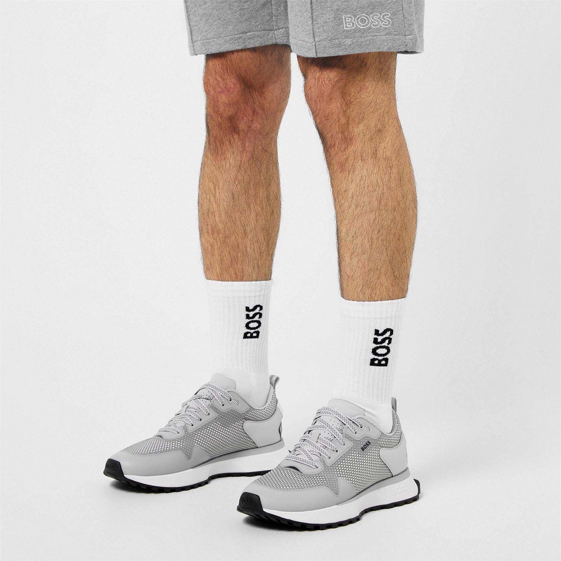 Boss BOSS Bodywear 3 Pack Socks with Logo Detail (Crew)
