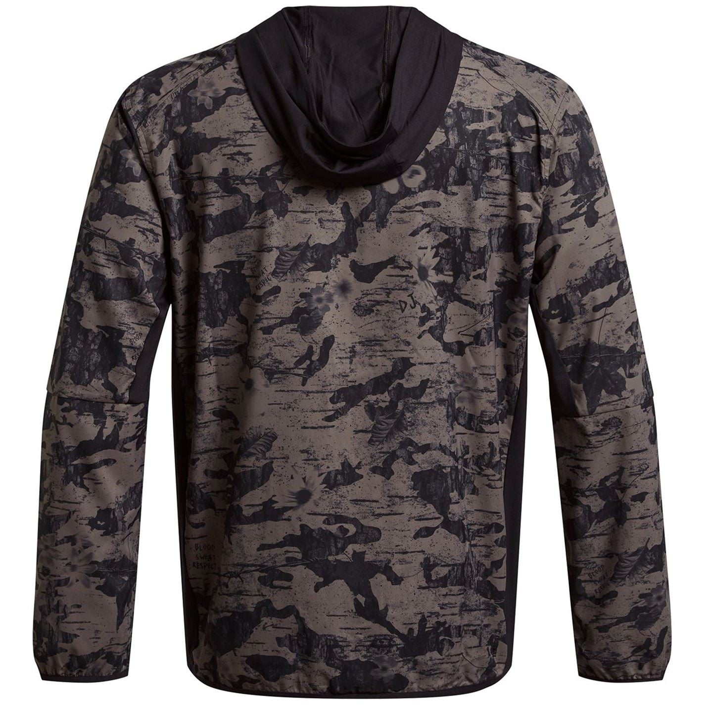 Under Armour Mens Armour Pjt Rck Iso Tide Hybrid Jacket Hoody