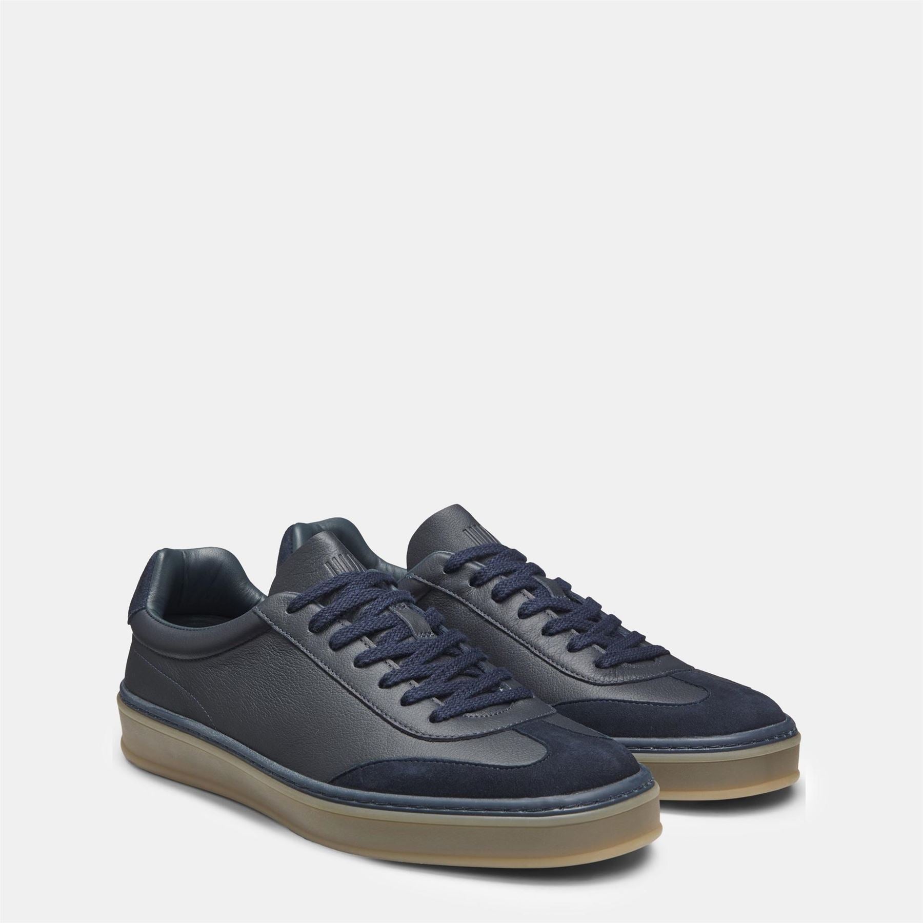 Boss Hbb Zarek Suede Double Breasted Design Trainers
