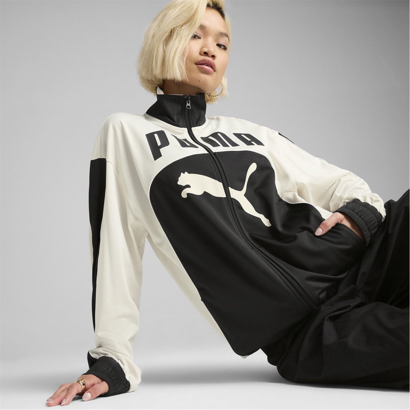 Puma Womens Future.puma.archive Relaxed Track Ja Tracksuit Top