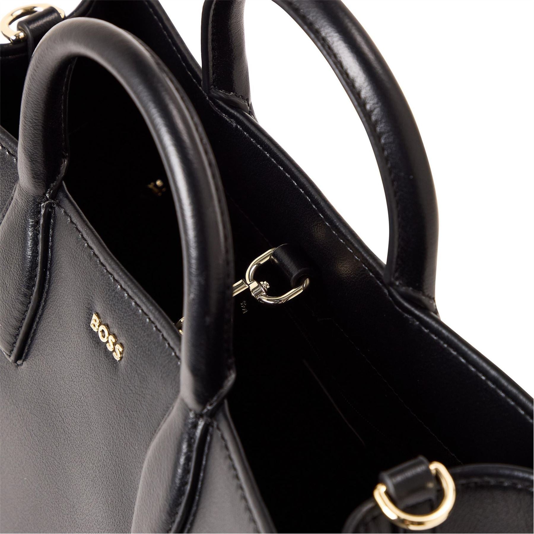 Boss Sandy Med Rectangle Shaped Tote with Silver Tone Hardware