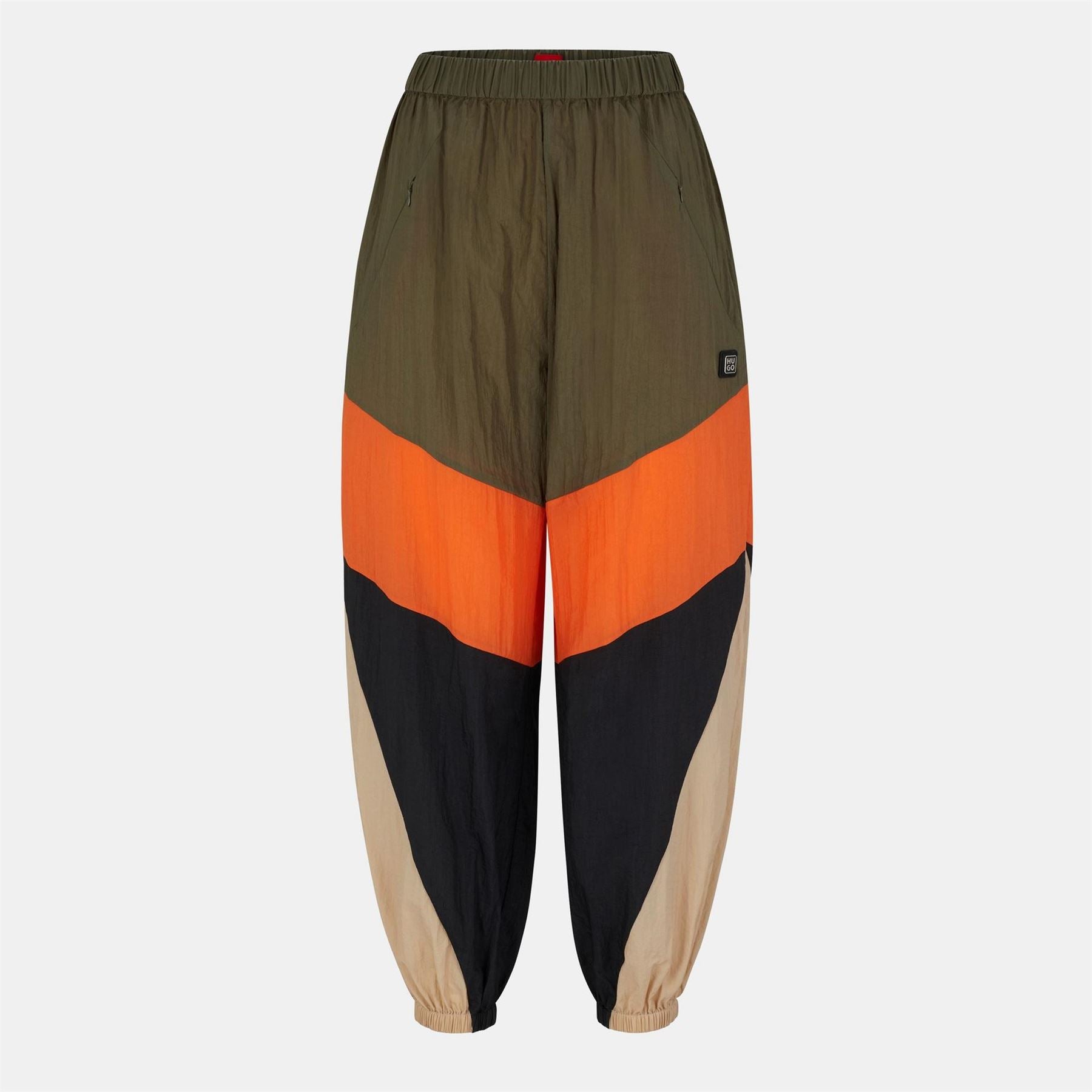 Hugo Hailka 1 Color Block Joggers
