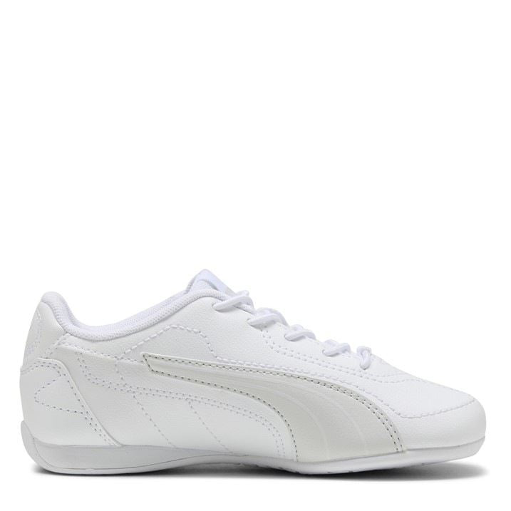 Puma Low Top Round Toe Flat Heel Sneakers
