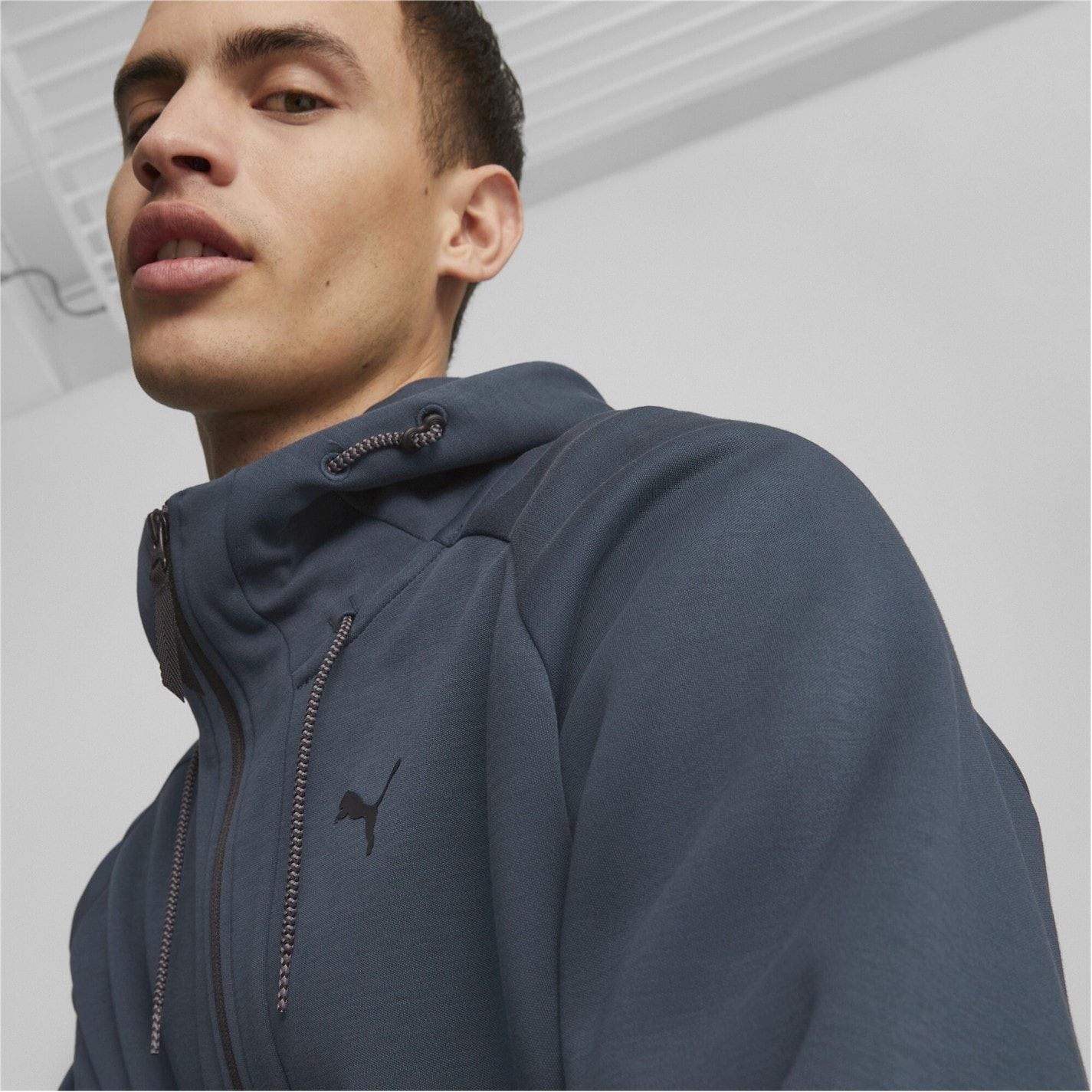 Puma Pumatech Hooded Sweat Jacket with Ribbed Cuff