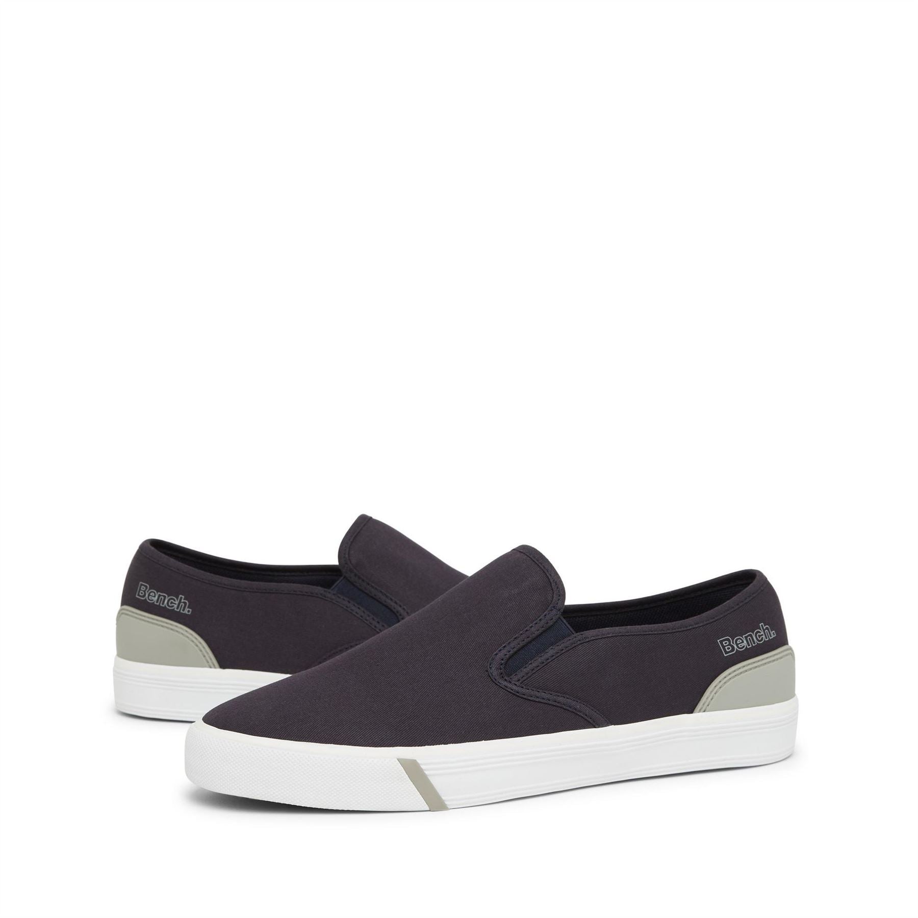 Bench Solid Patterned Slip-On Sneakers