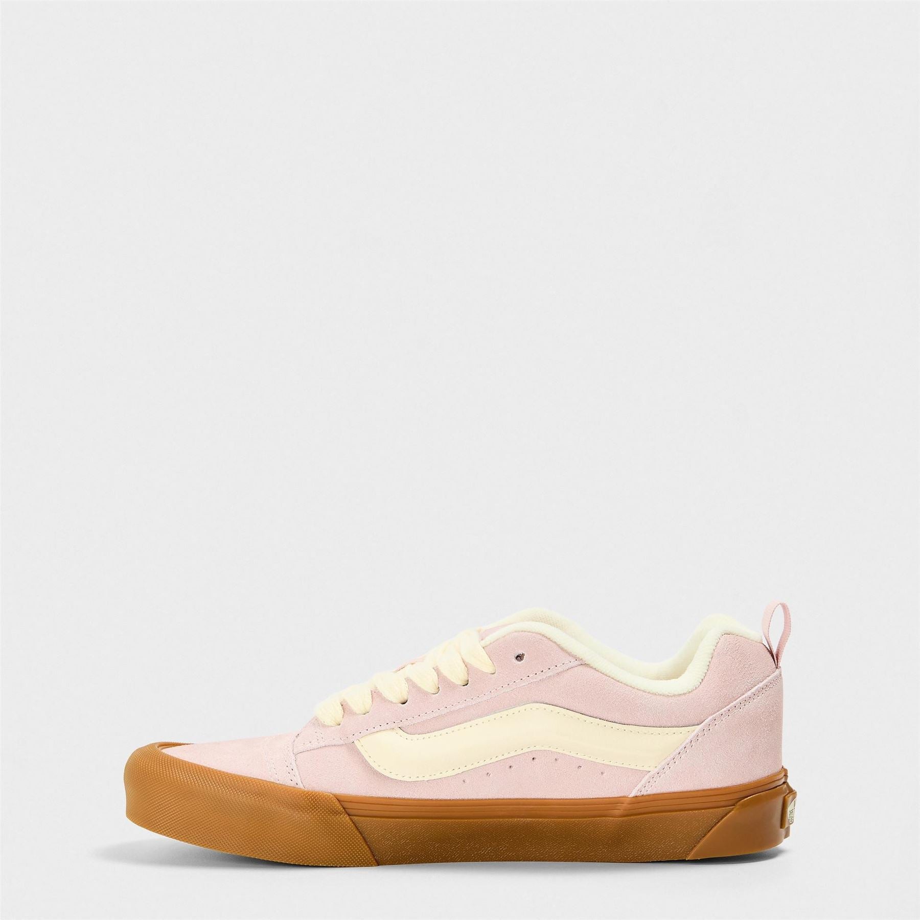 Vans Adults Knu Skool Gum Sepia Rose Canvasas Trainers