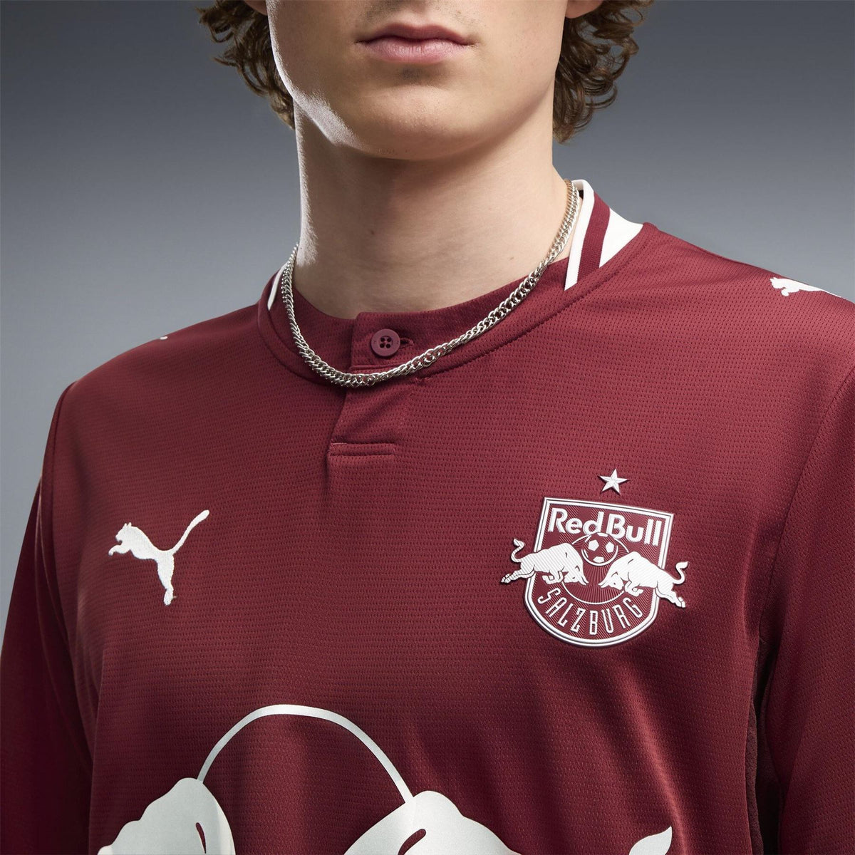 Puma Mens Bull Salzburg Away Shirt 2026 27
