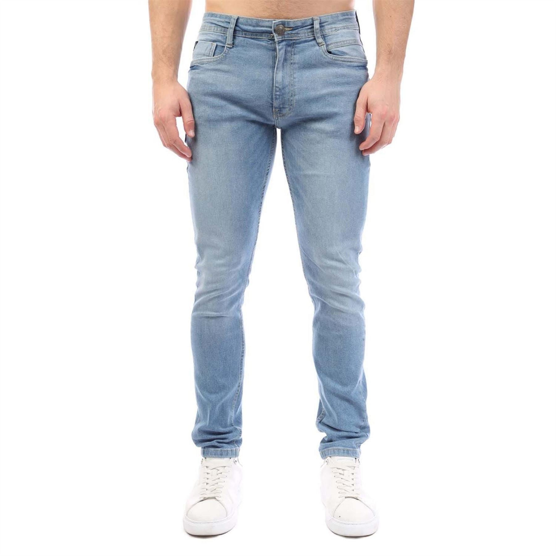 Duck and Cover Mayfield Light Wash Slim Fit Jeans